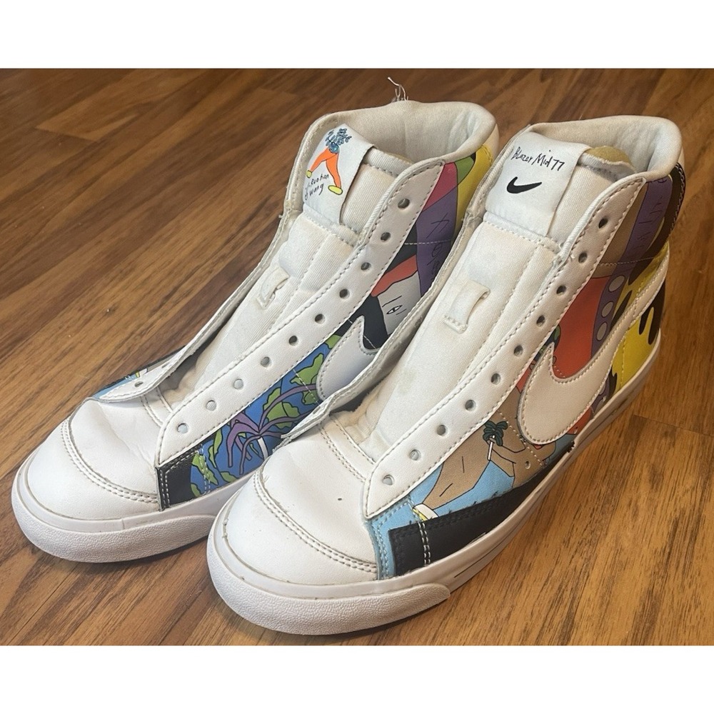 Nike Blazer Mid 77 Flyleather Ruohan Shoes Mens Size 7 Sneakers CZ3775-900